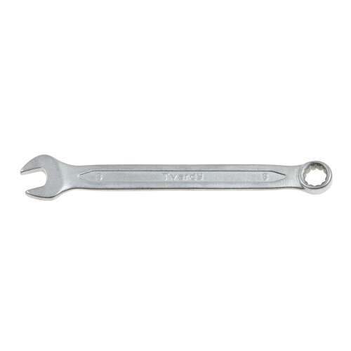Tvardy T00608 8mm combination wrench, satin finish, CR-V steel