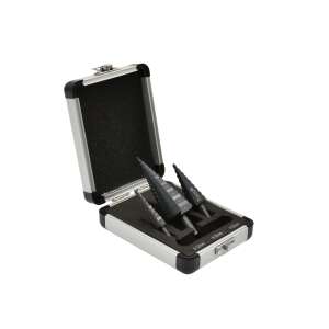 Tvardy T03205 3-Piece Step Drill Bit Set HSS M2 4-12, 4-20, 4-32 mm 93713219 - Tvardy