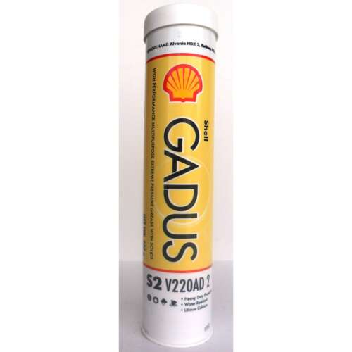 Shell Gadus S2 V220AD 2/0.4KG Kenőzsír, Nagy teljesítményű, sokoldalú, extrém nyomású kenőzsír - Kenőanyag