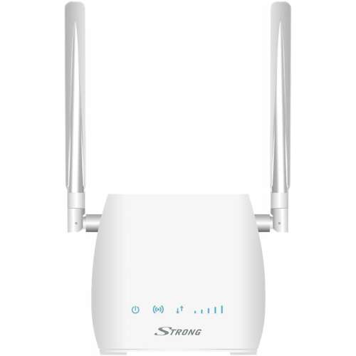 STRONG 4GROUTER300M 4G LTE Router, bijela, prednji pogled