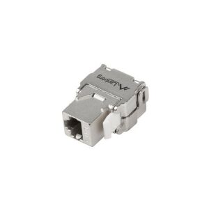 Lanberg moduł Keystone gniazdo beznarzędziowy RJ45 - LSA kat.6A FTP 180° 130793915 - Lanberg Kabel UTP