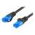 Lanberg PCF6A-10CC-0300-BK Cat6a Ethernet Patch Kábel, 3m, Fekete