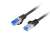 Lanberg PCF6A-10CC-0300-BK Cat6a UTP hálózati kábel, fekete, 3 méter, RJ45 csatlakozókkal