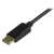 DisplayPort - DVI Kábel Startech DP2DVI2MM3 95 cm Fekete 93718679