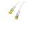 Lanberg PCF6A-10CU-0300-S 3m Cat6a UTP hálózati kábel, fehér