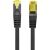 Lanberg Cat6a UTP Network Cable, Black