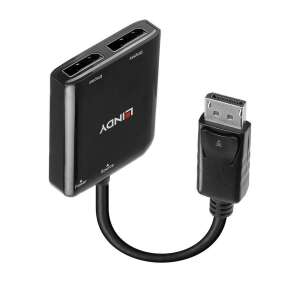 LINDY Mini DisplayPort - Kettős HDMI Adapter - DisplayPort átalakító