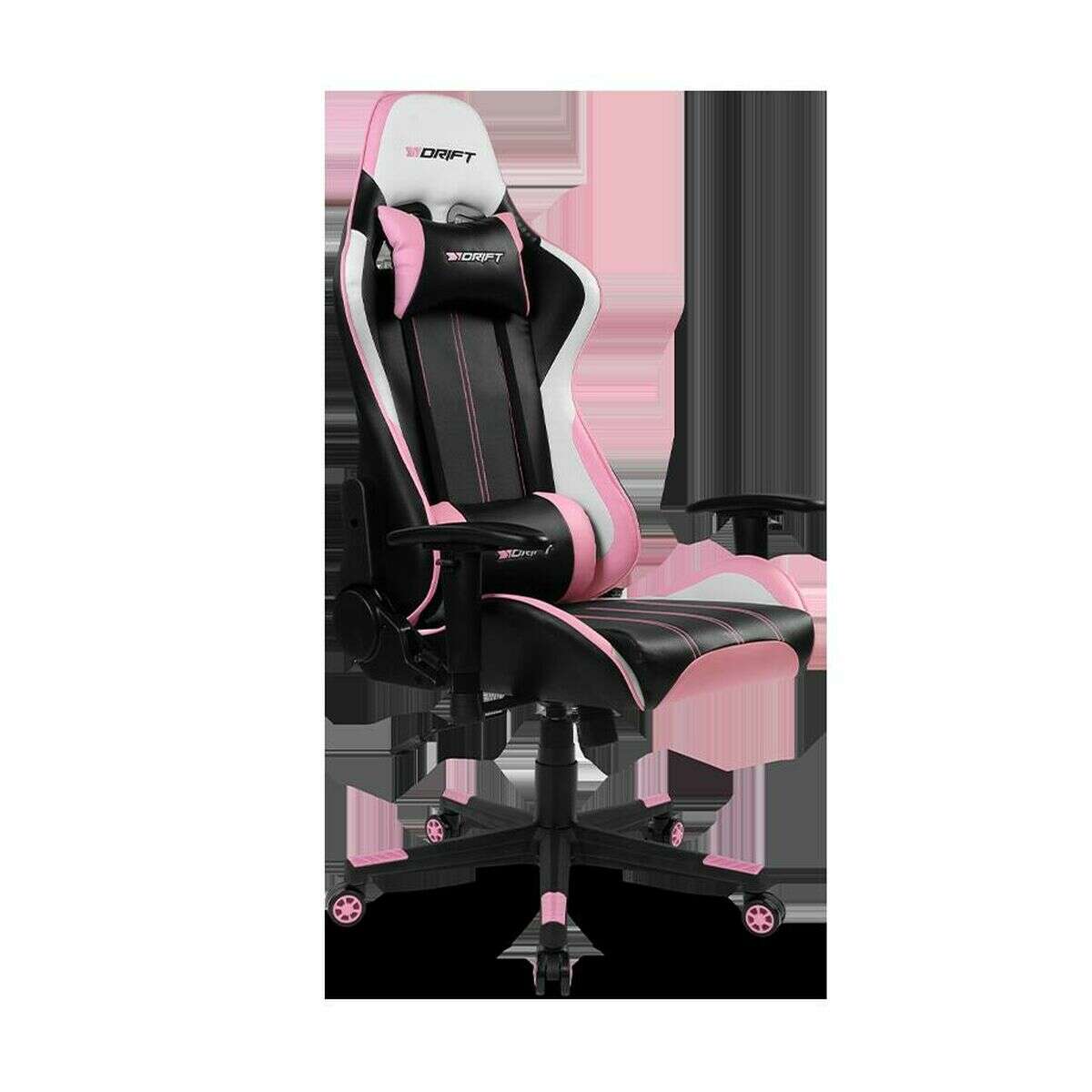 Csiribiri gamer szék drift dr175pink fekete rózsaszín