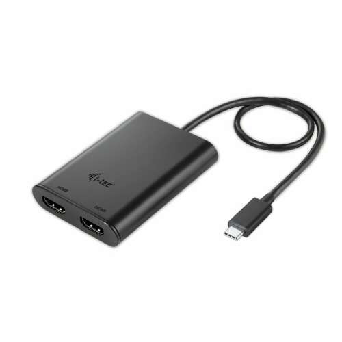 Adaptor i-Tec USB-C la Dual HDMI pentru ecrane 4K Ultra HD