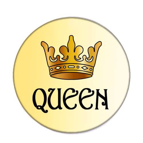 Queen kitűző