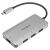 Silver Targus ACH226EU USB Hub with four USB 3.2 ports