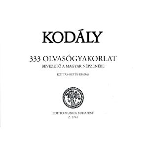 Kodály Zoltán: 333 olvasógyakorlat 136046914 - Művészet & Építészet
