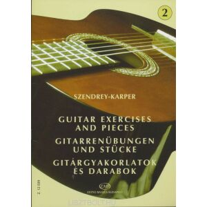 Szendrey-Karper László: Gitárgyakorlatok és darabok 2. 136045827 - Művészet & Építészet