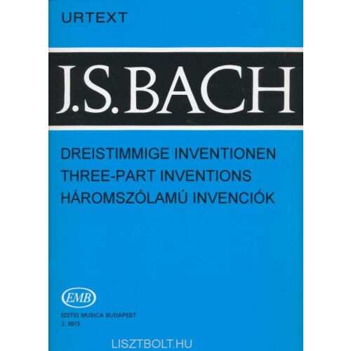 Johann Sebastian Bach: Háromszólamú invenciók 136046982