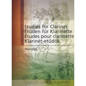 Perényi: Klarinét-etűdök 136099174 - Művészet & Építészet