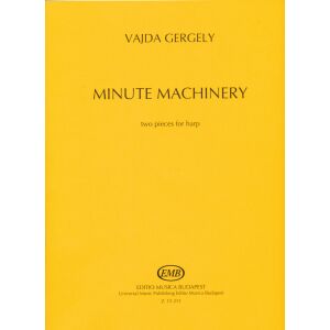 Vajda Gergely: Minute Machinery - két darab, hárfára 136046246 - Művészet & Építészet
