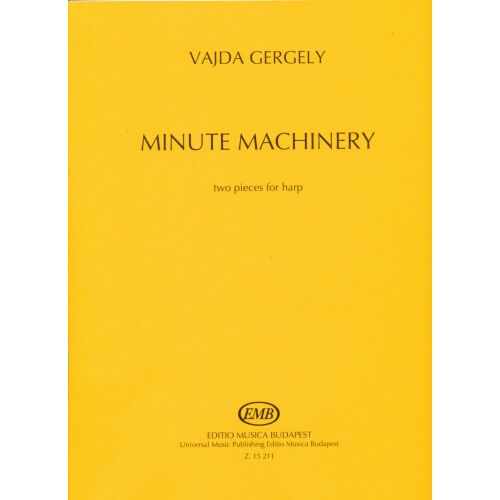 Vajda Gergely: Minute Machinery - két darab, hárfára 136046246