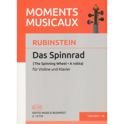 Anton Rubinstein: A rokka - hegedűre, zongorakísérettel