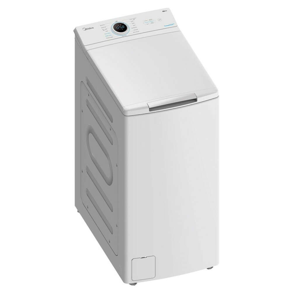Midea mf100t60b/w-hr +5 év garanciával*, felültöltős mosógép a en...