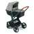 CAM Next Evo Stroller with Bassinet Attachment