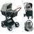 CAM Next Evo 3-in-1 Stroller System: Bassinet, Stroller Seat, and Car Seat Combo
