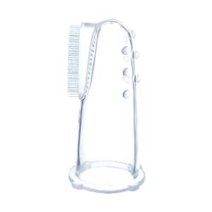 Akuku silikonowa szczoteczka na palec do zębów dla niemowląt, bez BPA - Opieka stomatologiczna dla niemowląt