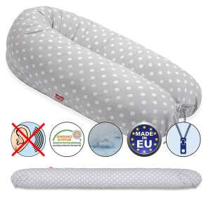 Scamp szoptatós párna univerzális pamut Grey White Dots SZPE168 93738976 - Scamp