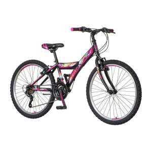 Venssini Parma 24 gyerek kerékpár Fekete-Lila