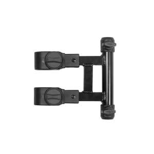 Preston Offbox 36 Mega Brolly Bracket S, ernyőtartó konzol dupla felfogatással, hosszú cső adapterrel a maximális ernyő fixálás elérése érdekében - Kényelmi eszköz