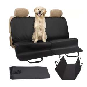 Purlov autós Ülésvédő huzat kutyáknak 144x144cm #fekete 93778778 Háttámla- és ülőfelületvédő