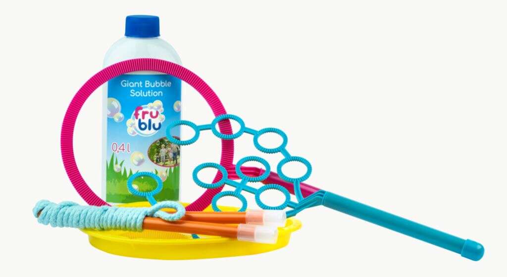 FruBlu Buborékkészítő deluxe szett 0,4l folyadékkal