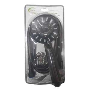 Weimeng black shower set with hose and shower head - Shower head