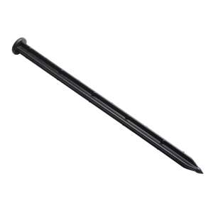 ROJAPLAST fekete műanyag szegek járdaszegélyhez, 250 mm hosszú - Ágyásszegély