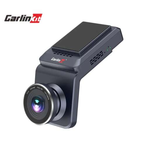 CarlinKit T-Box AR dash camera, black, front view