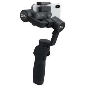 iSEN Capture 2S 3-axis gimbal stabilizer for smartphones, black - Image Stabilizer