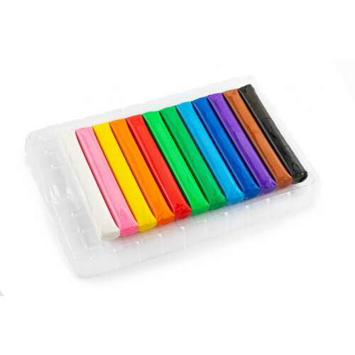 Nebulo Gyurma rudak műanyag tálcában, 12 színben