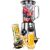 2in1 Blender and smoothie mixer with sports bottle, 450W, 1L, black-inox 45099833