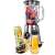 2in1 Blender and Smoothie Maker with sport bottles and fruits