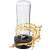 Smoothie mixer sport bottle with splash