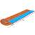 Bestway H2GO 4.88m water slide, orange and blue, with size indication