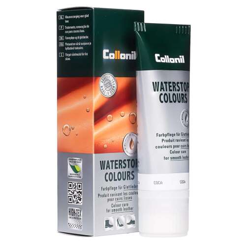 Collonil Waterstop Colours Cipőkrém - Mandulaolaj - Barna - 75 ml