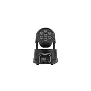 Mini LED Moving Head Oświetlenie Sceniczne, 7x10W RGBW, Sterowanie DMX512, Pilot Zdalnego Sterowania, Master-Slave, Niezależny Błysk, Auto - Zewnętrzna lampa dekoracyjna