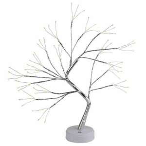 Desktop LED Bonsai Tree Alb Rece 93812514 Lămpi decorative