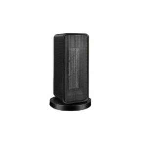 Încălzitor electric cu ventilator negru cu element de încălzire ceramic PTC, 1200W, portabil, cu termostat reglabil și oscilație - Radiatoare electrice