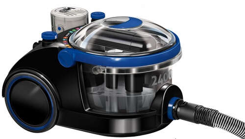 MPM MOD-41 Porzsák nélküli Száraz-Nedves Porszívó 2400W HEPA13 + 2db Turbókefe