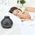 Héra Wood Effect Aroma Diffuser in Use: Woman Sleeping with Diffuser on Nightstand