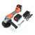 Haina 48V Cordless Angle Grinder with 2 Batteries, 125mm, HM6846, showing the complete set with charger and wrench