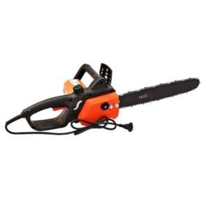 Fierăstrău electric profesional 1400W, bară de 16 inci, portocaliu și negru, fierăstrău electric pentru tăierea lemnului - Instrument