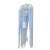Icicle LED Christmas lights, 8 pieces, 30cm each, 4.1m long string, with plug and controller