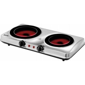 MPM MKE-20 double induction cooktop, stainless steel, two burners - MPM Cooktop